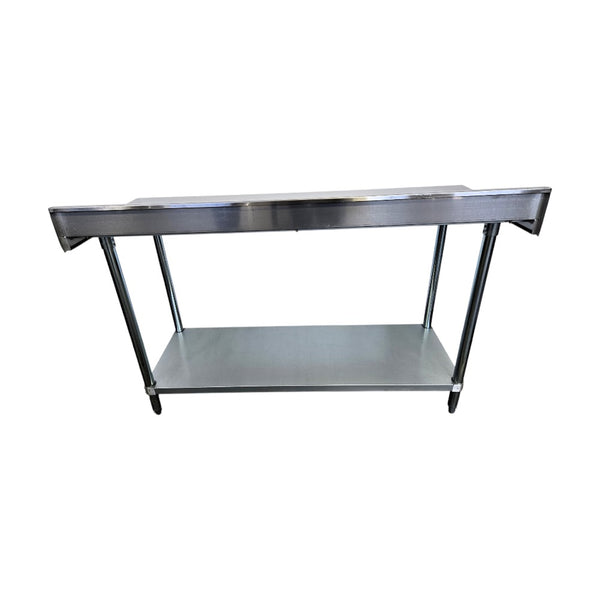 EFI TB2460 Work Table with Backsplash - 24 X 60 Inch
