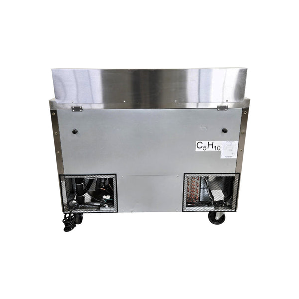EFI CSDR2-48VC Refrigerated Prep Table - 2 Solid Door - 48 Inch