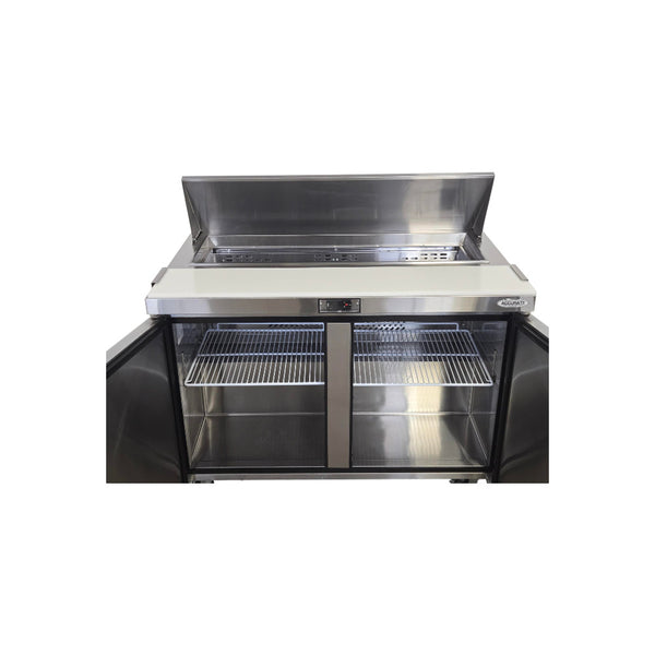 EFI CSDR2-48VC Refrigerated Prep Table - 2 Solid Door - 48 Inch