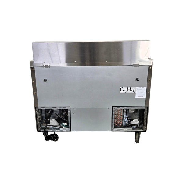 EFI CSDR2-48VC Refrigerated Prep Table - 2 Solid Door - 48 Inch