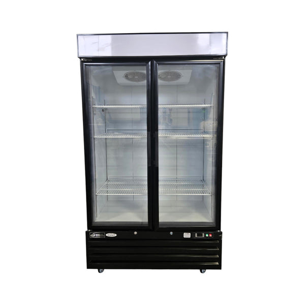 EFI C2-54GDVC Refrigerated Merchandiser - 2 Glass Door - 54 Inch
