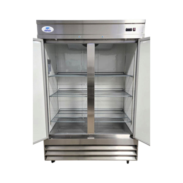 Danair NRG-2SDF-54-HC Freezer - 2 Solid Door - 54''
