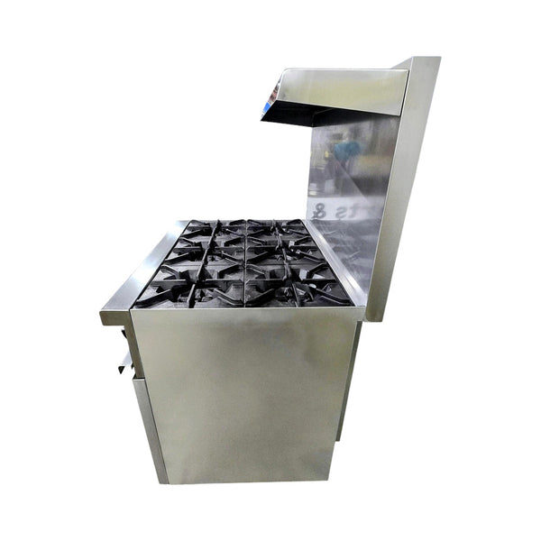 Fuego KF-R36 6 Burner Range - Nat Gas