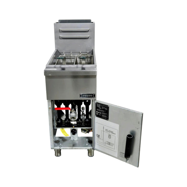 Fuego KF-F4-NG Fryer - Nat Gas