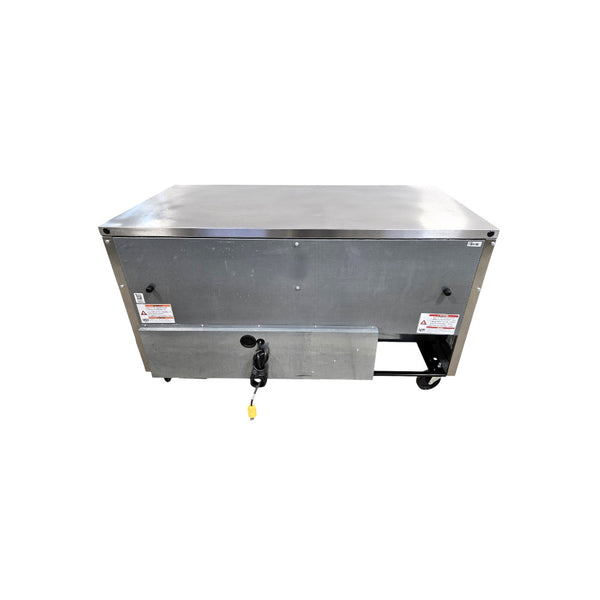 TRUE TUC-60-HC Undercounter Refrigerator - 2 Solid Door - 60''