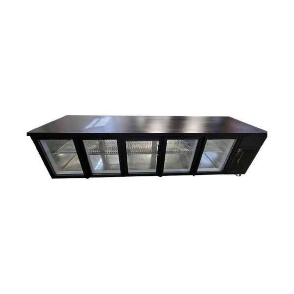 Alta PT120 Bar Cooler - 5 Glass Door - 120''
