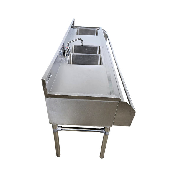 Coopersteel CS72 Cocktail Sink - 72''