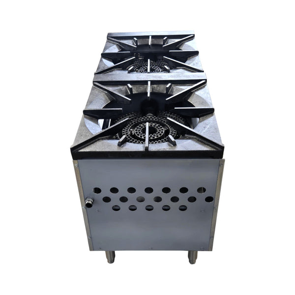 Atosa ATSP-18-2 2 Burner Stock Pot Range - Nat Gas