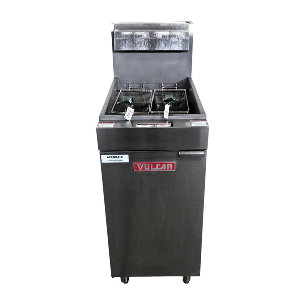 Vulcan LG300-1 35-40 Lb. Natural Gas Floor Fryer