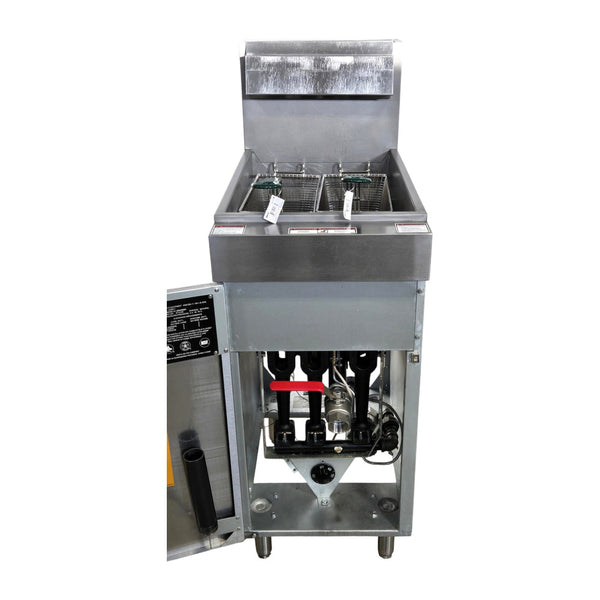 Vulcan LG300-1 35-40 Lb. Natural Gas Floor Fryer