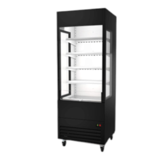 AFE OC-30G Glass Sided Open Case Refrigerator - Refurbished