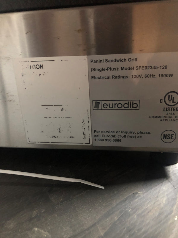 Eurodib SFE02345-120 Panini Grill (3)
