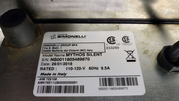 Nuova Simonelli Mythos Silent Grinder (4)