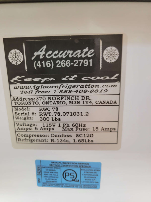 Igloo RWC-78 Refrigerated Work Counter (7)