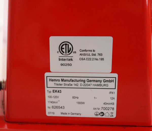 Mahlkonig EK43 Retail Grinder (6)