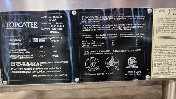 TopCater TC-CB 24 Charbroiler (5)