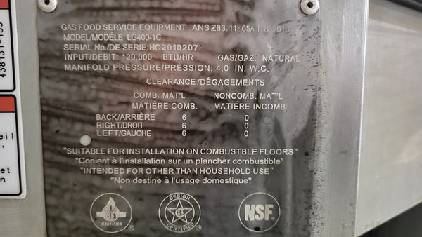 Vulcan LG400-1C Fryer (5)
