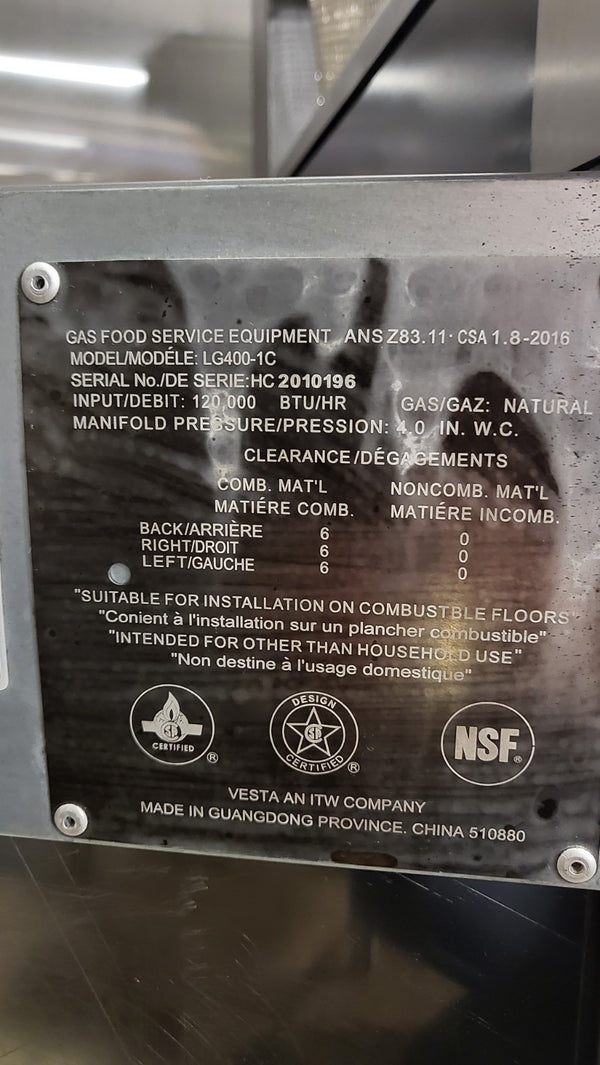 Vulcan LG400-1C Fryer (4)