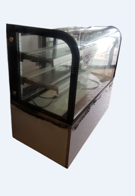 EFI CGCM-4848 Curved Glass Bakery Case (2)