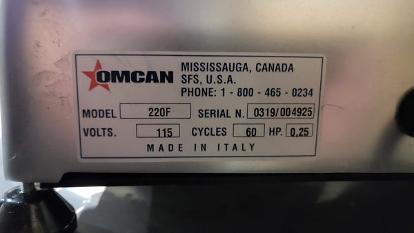 Omcan 13616 Meat Slicer (5)