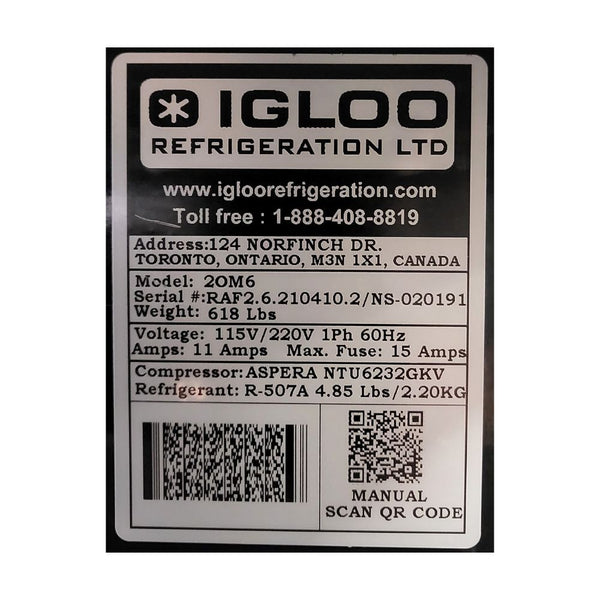 Igloo 2OM6 Multi Deck Open Merchandiser (5)