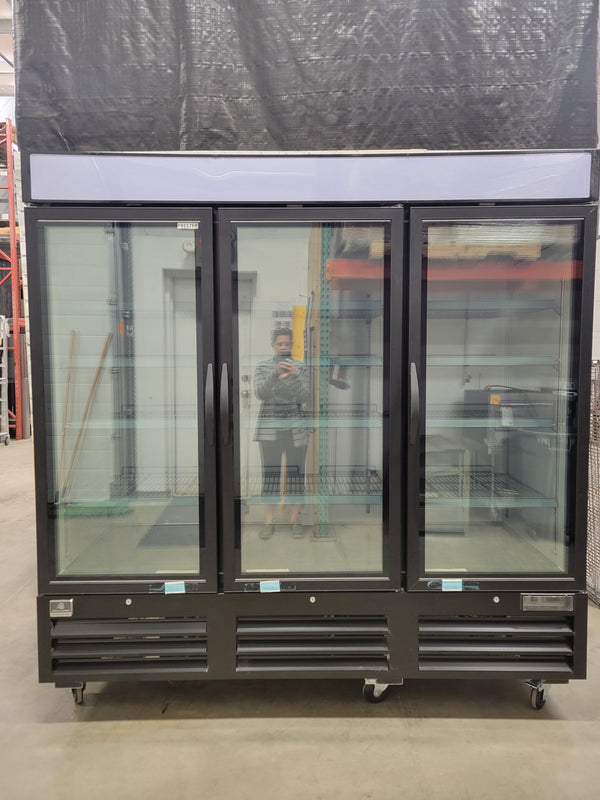 Kelvinator KCHGM72F 3 Glass Door Freezer (2)
