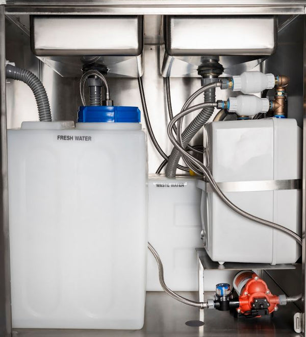 AFE DB101 Double Basin Portable Sink