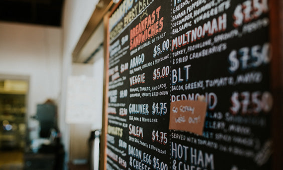 How to cut costs with menu changes