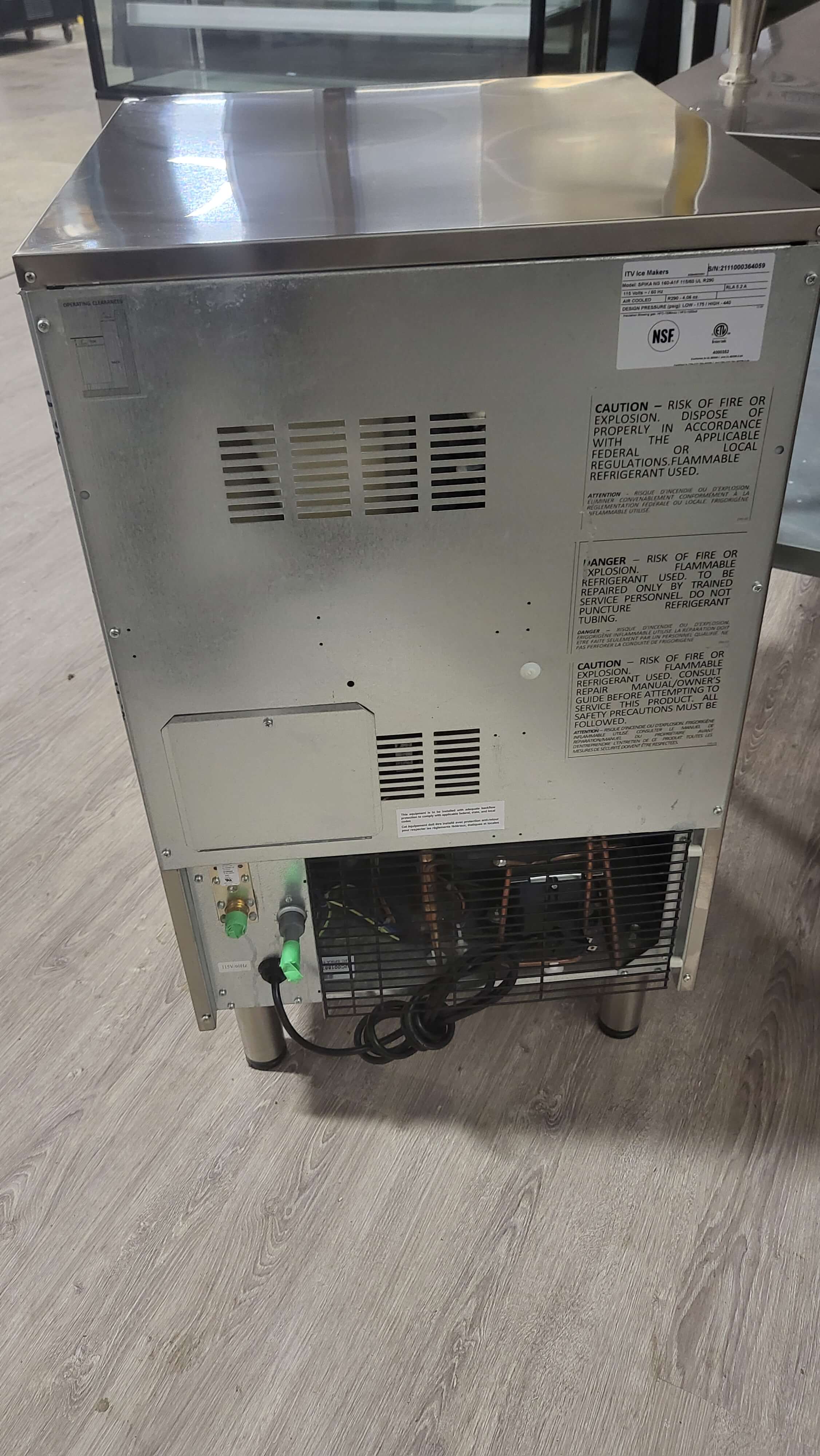 ITV Ice Makers SPIKA NG 160 A1F Ice Machine