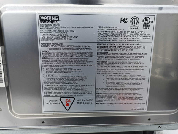 Waring WM090 Microwave Oven