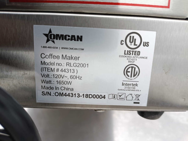 Omcan 44313 Coffee Maker