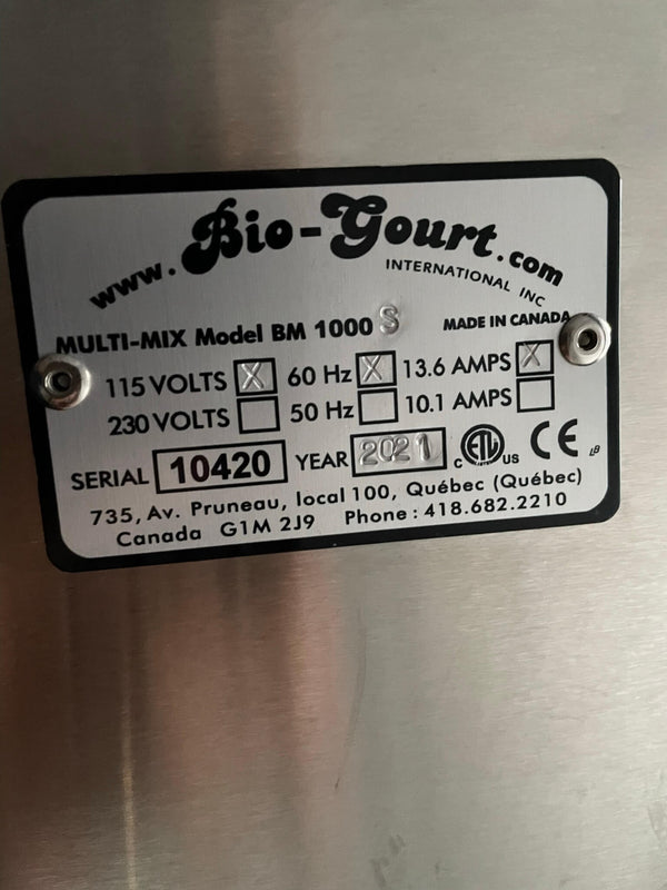 Bio-Gourt BM 1000 Multi Mix Machine