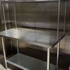 Work Table 60 x 24 x 34 including OverShelf