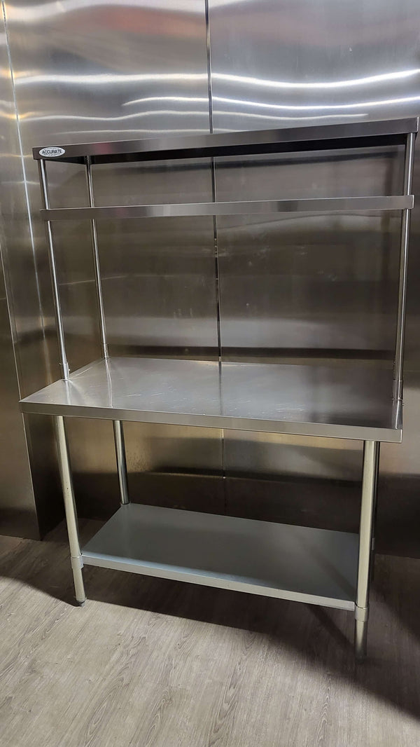 Work Table 60 x 24 x 34 including OverShelf