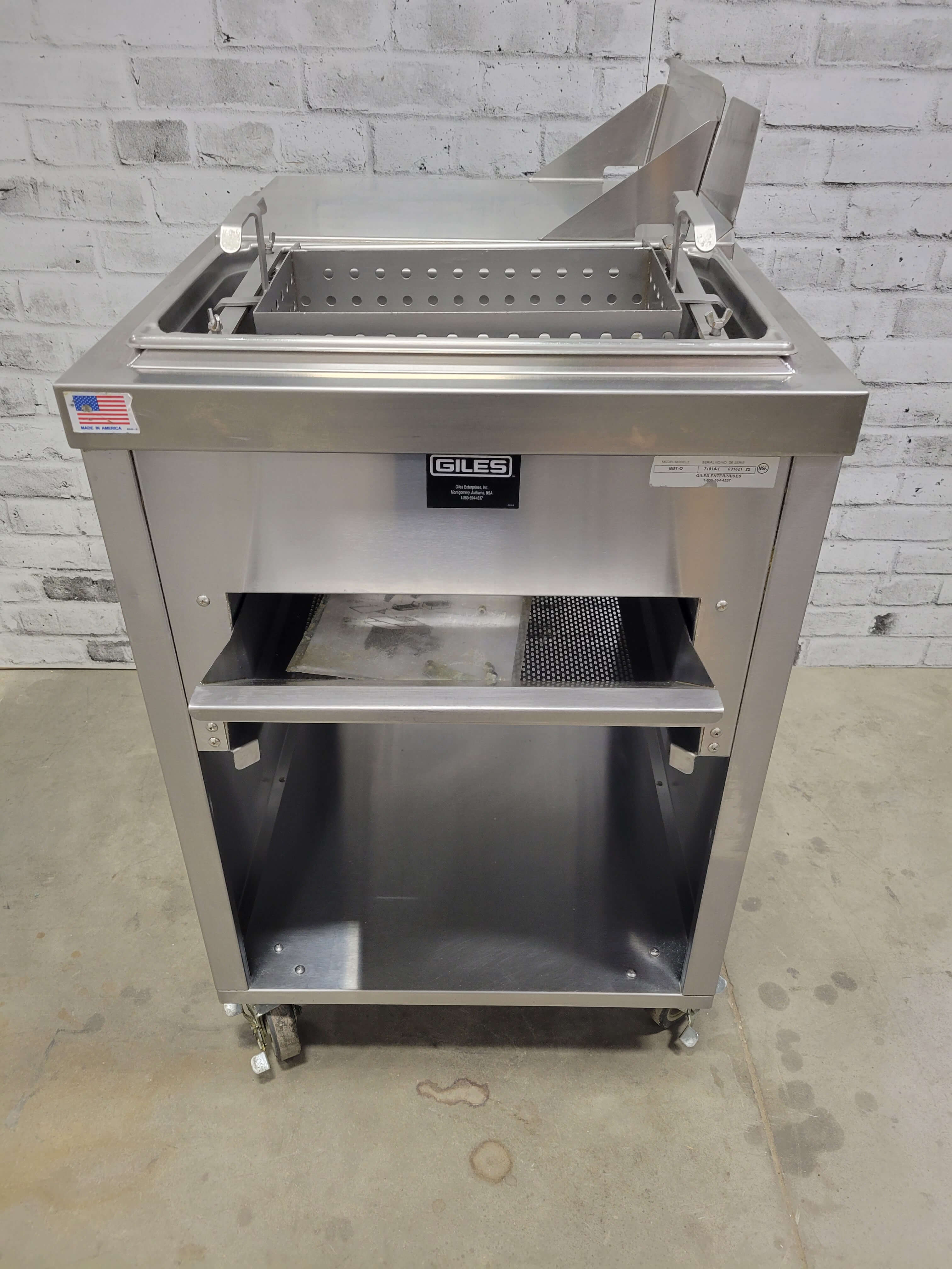 Giles BBT-O Breading & Batter Table