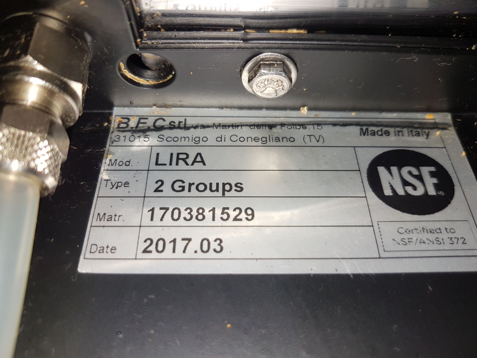 BFC Aviator Lira 2  Espresso Machine