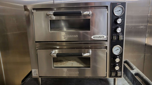 Omcan 39580 Double Pizza Oven