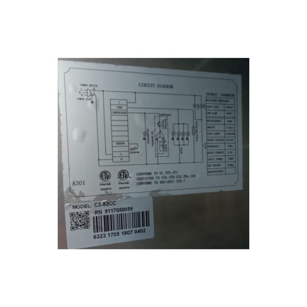 EFI Chill Series Reach-In Refrigeration