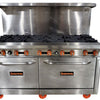 Sierra SR-10-60 10 Burner Range