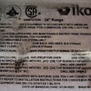 Ikon IR-4-24 Gas Range