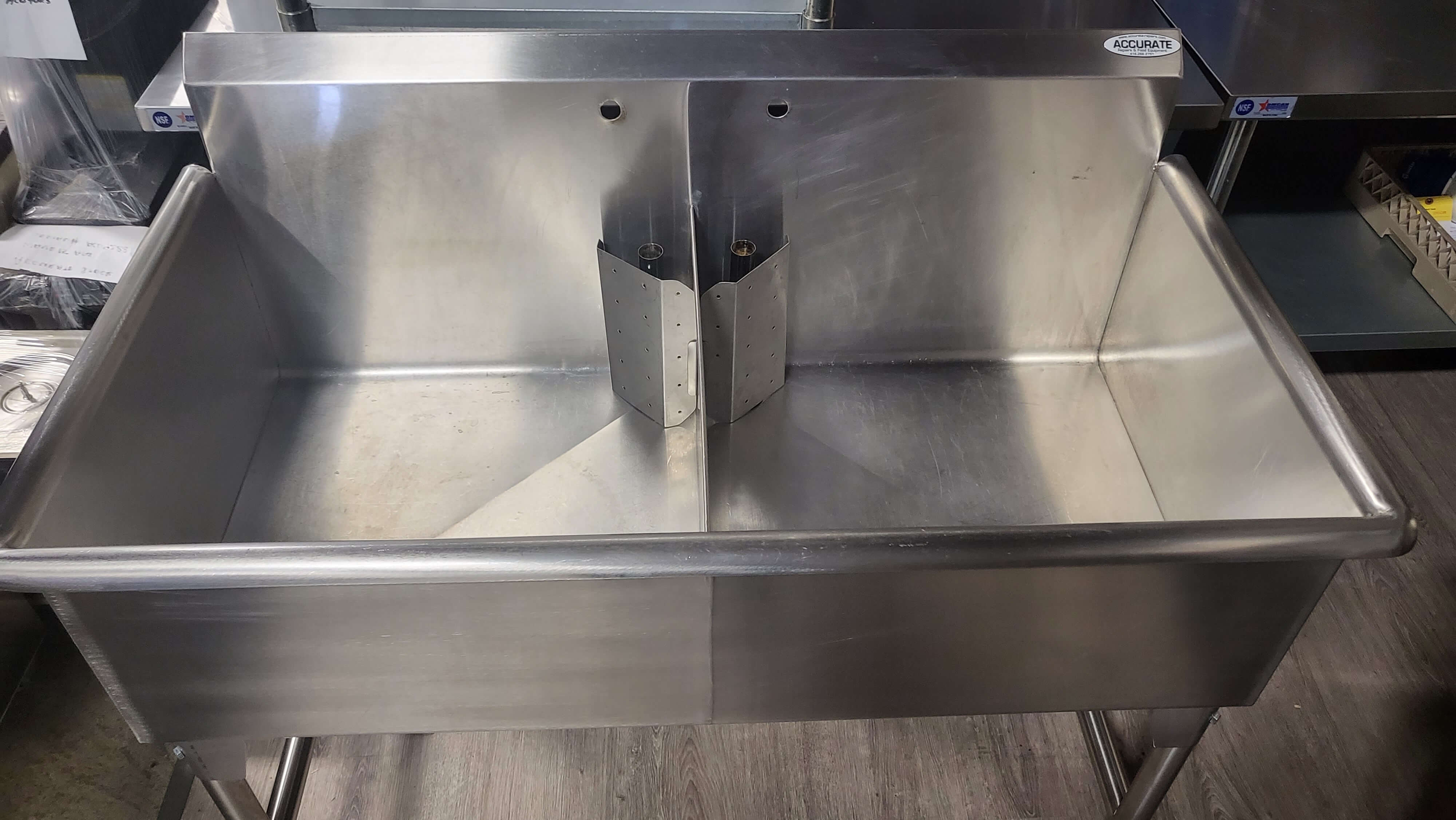 Nella D2448 Two Compartment Sink