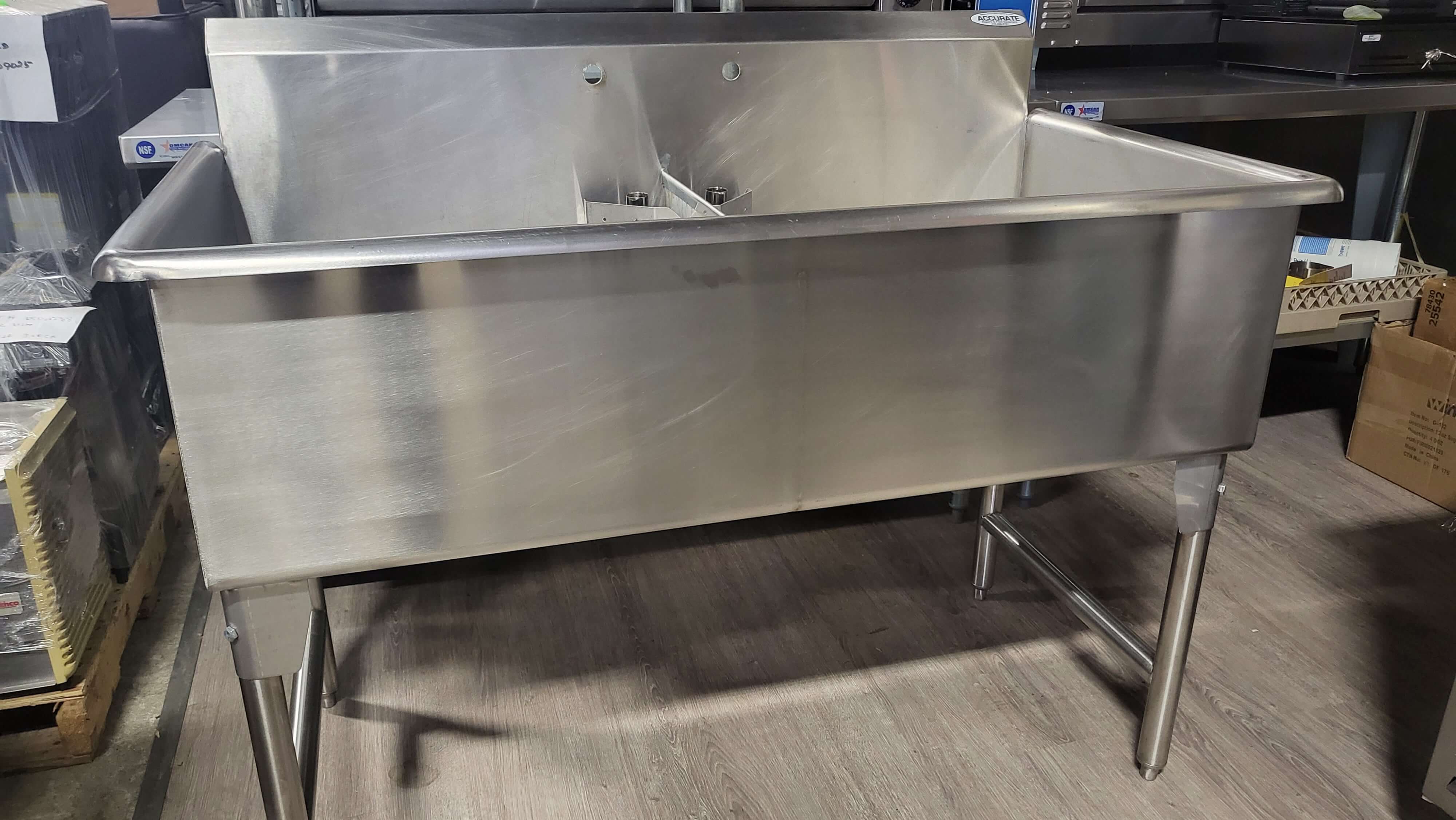 Nella D2448 Two Compartment Sink