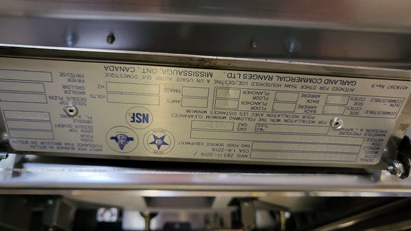 Garland GTGG36-G36M Griddle