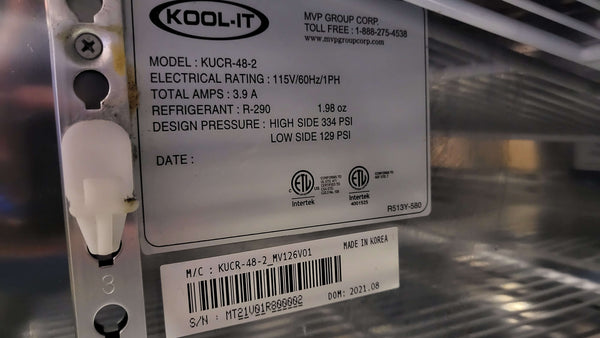 Kool-It KUCR-48 Undercounter Cooler