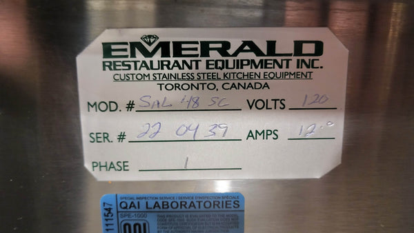 Dinetz SAL48 Salad Fridge with Hand Sink