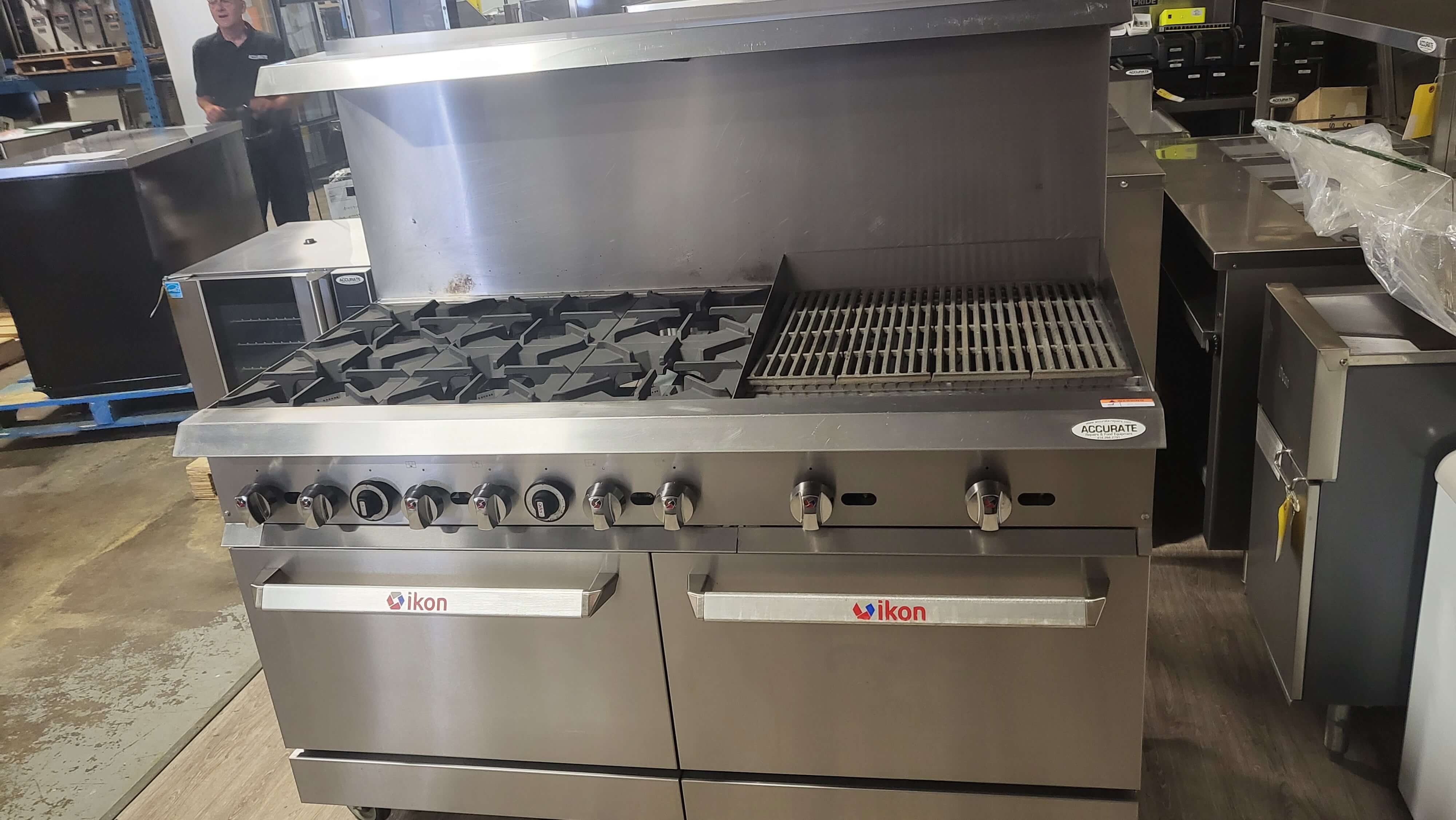 Ikon IR-6B-24RB-60 Range with Oven