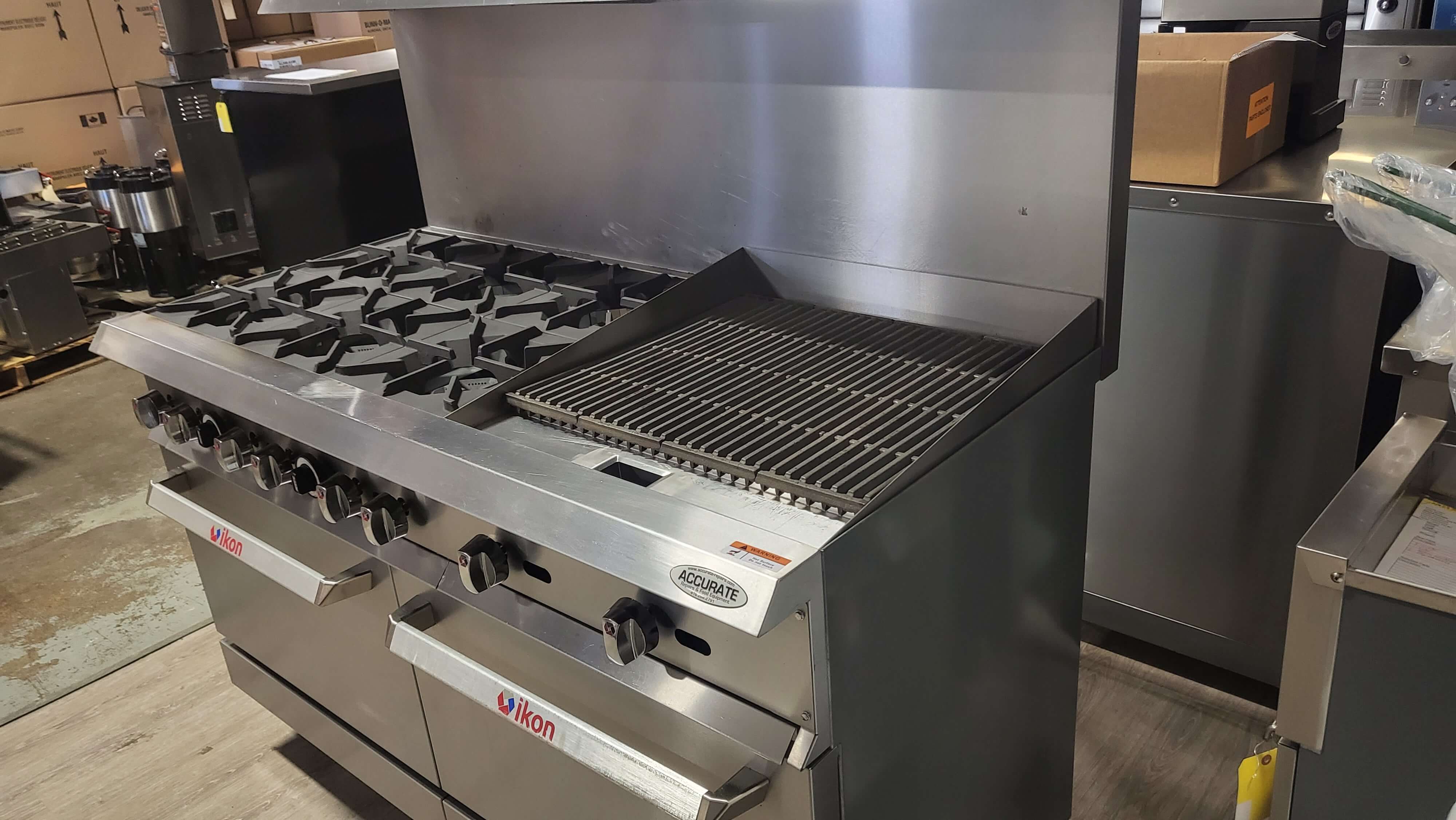 Ikon IR-6B-24RB-60 Range with Oven