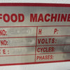 BakeMax BMCRS01 Dough Sheeter