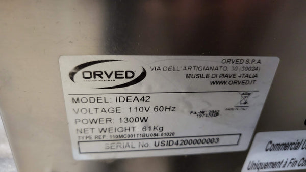 Orved IDEA42 Vacuum Pack Machine