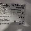 True T-72F Reach In Freezer